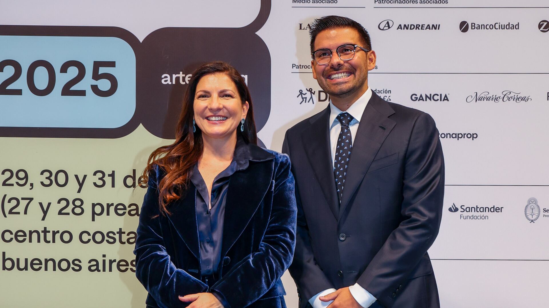 Larisa Andreani y Agusto Marini (CaleGroup)