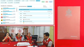 Inicio de audiencias públicas de recuento de actas observadas desde el 20 de abril. Captura de video