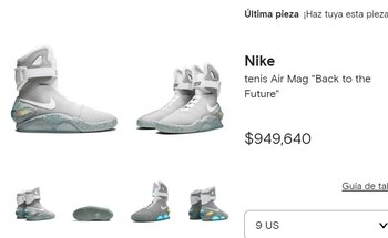 Estos tenis eran unos de