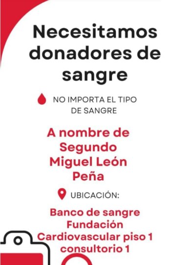 La familia del campesino busca