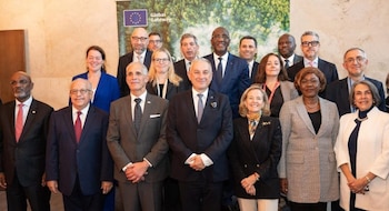 El presidente de Honduras, Nasry Asfura, participó como invitado en la presentación de la iniciativa global de Bonos Verdes de la Unión Europea, celebrada en el marco de la Asamblea General de la ONU en Nueva York. (Foto: Cortesía)