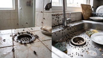 Cómo evitar las moscas de drenaje en el baño y la cocina: el foco de humedad que debes limpiar