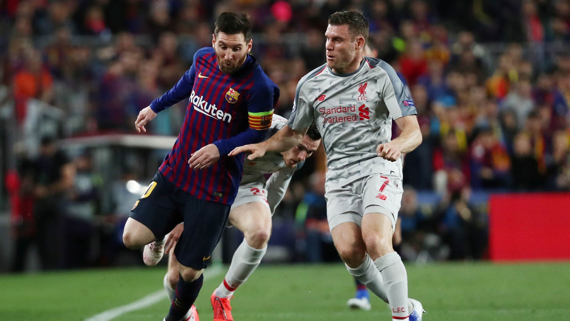 Milner fue pieza clave en la conquista de todos los títulos nacionales con Liverpool y en el triunfo de la Champions League 2019 (REUTERS/Sergio Perez)