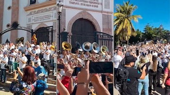 Durante el evento "Jalemos con