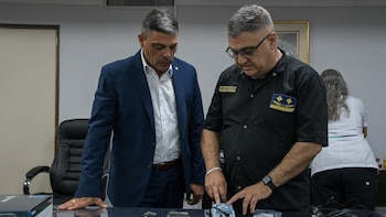 El ministro de Seguridad, Juan