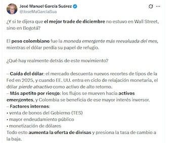 José Manuel García Suárez, analista,