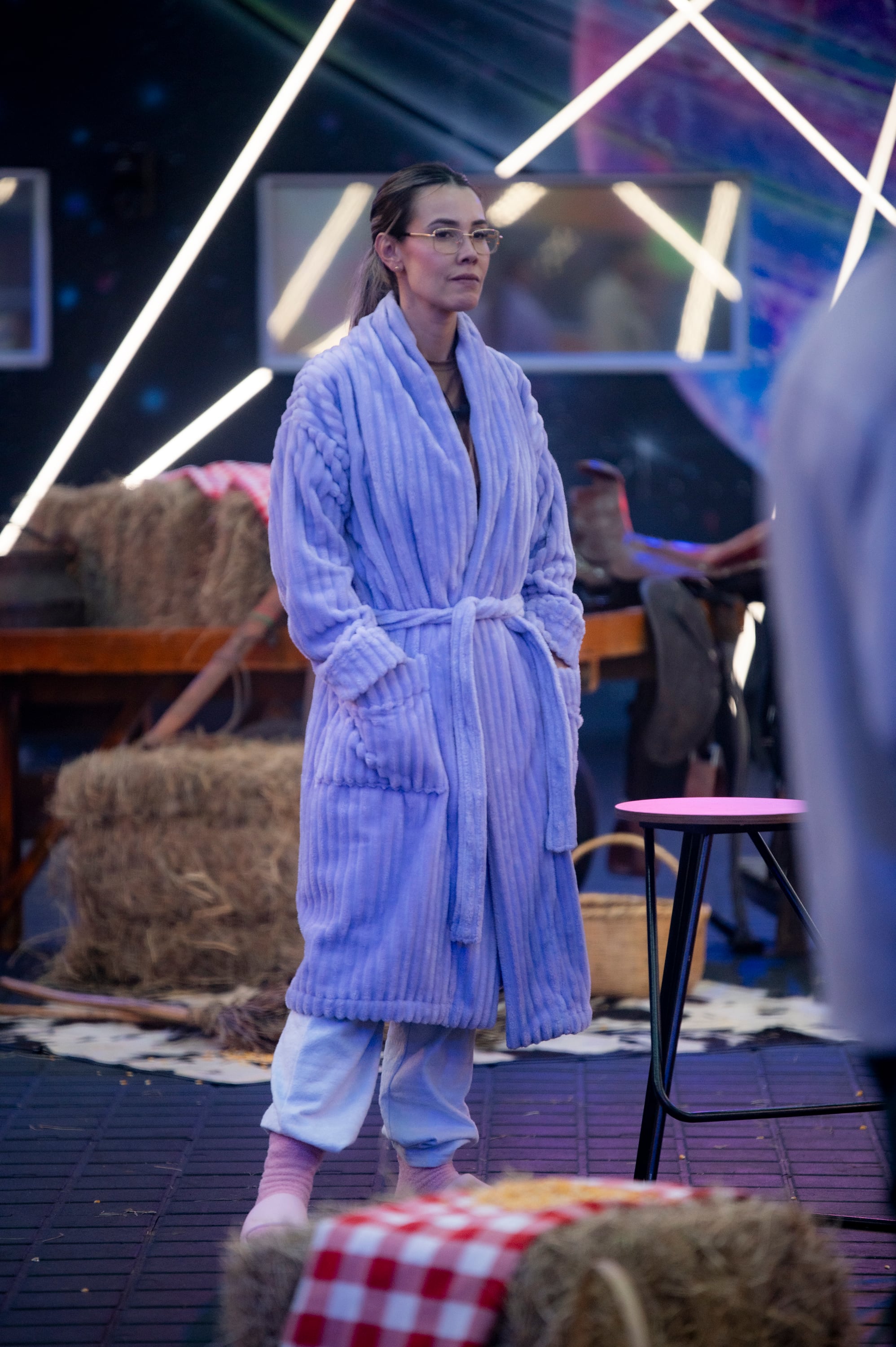 La empresaria se recuperó luego de su recaída y entre lágrimas, pidió perdón a sus compañeros por asustarlos - crédito cortesía canal RCN