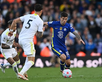 Christian Pulisic de Chelsea. Foto: