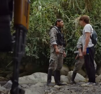 Rigoberto Urán expresó que su pueblo ha sufrido la crudeza del conflicto armado colombiano - crédito Captura de pantalla RCN / Youtube