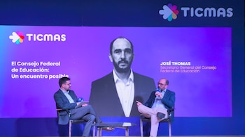 José Thomas en el auditorio de Ticmas: “El número más importante que uno puede mostrar en educación no es la mejora sino cómo se achicó la brecha”