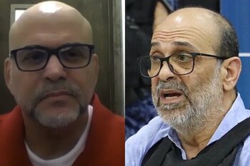 Exparamilitares Salvatore Mancuso y Jorge