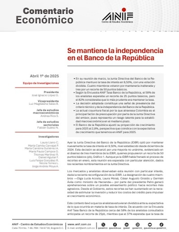 En su reciente reunión de