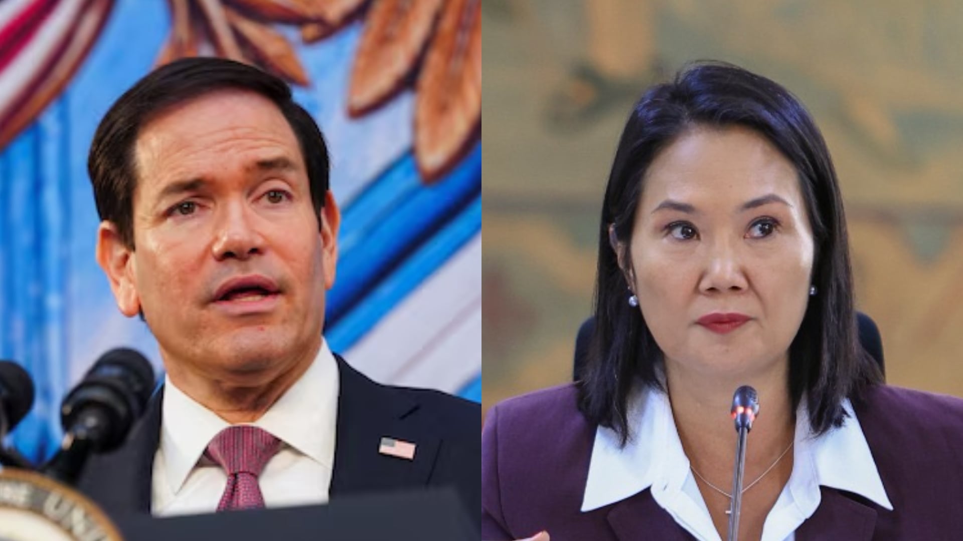 Keiko Fujimori y Marco Rubio en la agenda política entre Perú y Estados Unidos