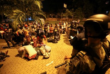 Venezolanos en Bucaramanga, Colombia, antes