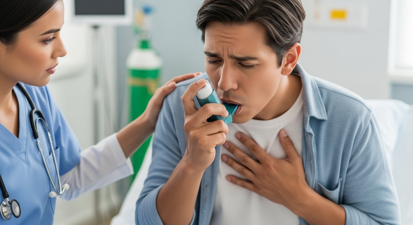 La investigación identifica un biomarcador capaz de predecir crisis asmáticas hasta cinco años antes del primer episodio en pacientes de riesgo (Imagen Ilustrativa Infobae)