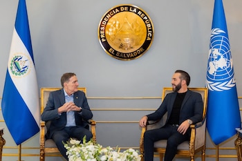 Nayib Bukele, OPS, OMS, tracoma