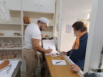 Gospodin trabajó como panadero en