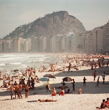 Una histórica foto de Copacabana