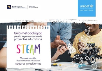Docentes, profesionales en Orientación y equipos regionales STEAM serán los encargados de implementar los nuevos recursos pedagógicos en los centros educativos. Cortesía: MEP