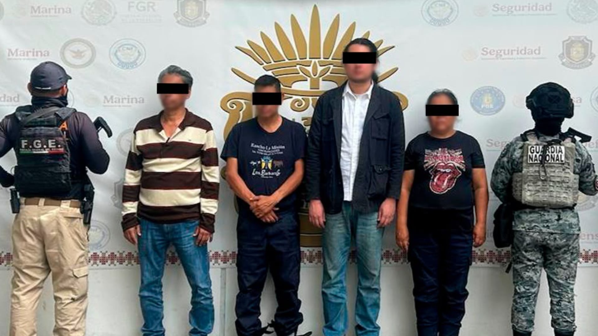 Caen cuatro servidores públicos de Taxco señalados de pertenecer a La Familia Michoacana: son acusados de desaparición forzada. @FGEGuerrero