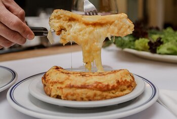 La tortilla de papas con