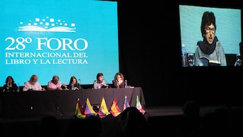 Imagen del panel de inauguración