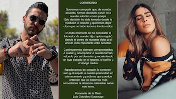 Luis “Potro” Caballero y Fernanda