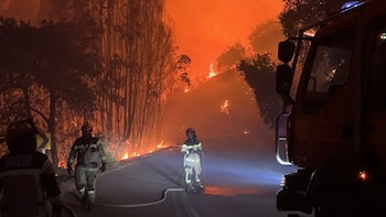 El bombero pirómano combatió el