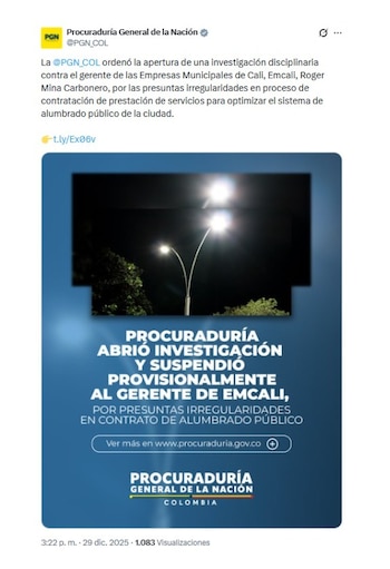 En sus canales de comunicación