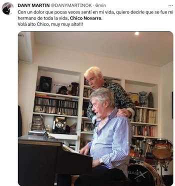 La noticia de su partida