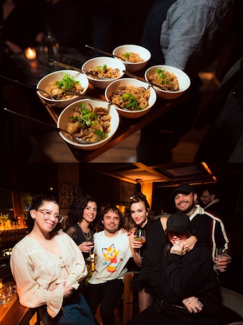 Brenda Gandini celebra su cumpleaños con amigos y karaoke