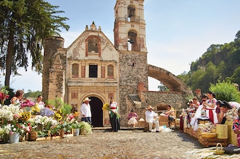 Iglesia Santa María Regla/Huasca de Ocampo. (Foto: Sectur)