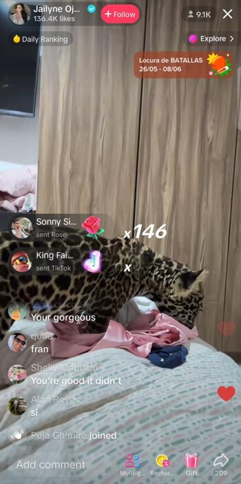 A Jailyne Ojeda le pareció