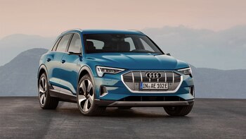 El Audi e-tron, de alta