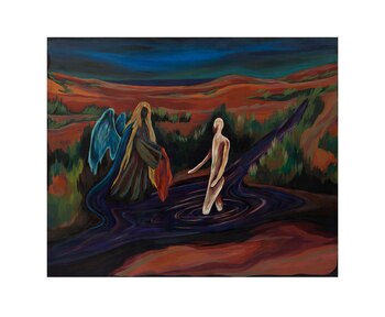 Soler,Ana Clara. Bienvenida 2008 Oleo