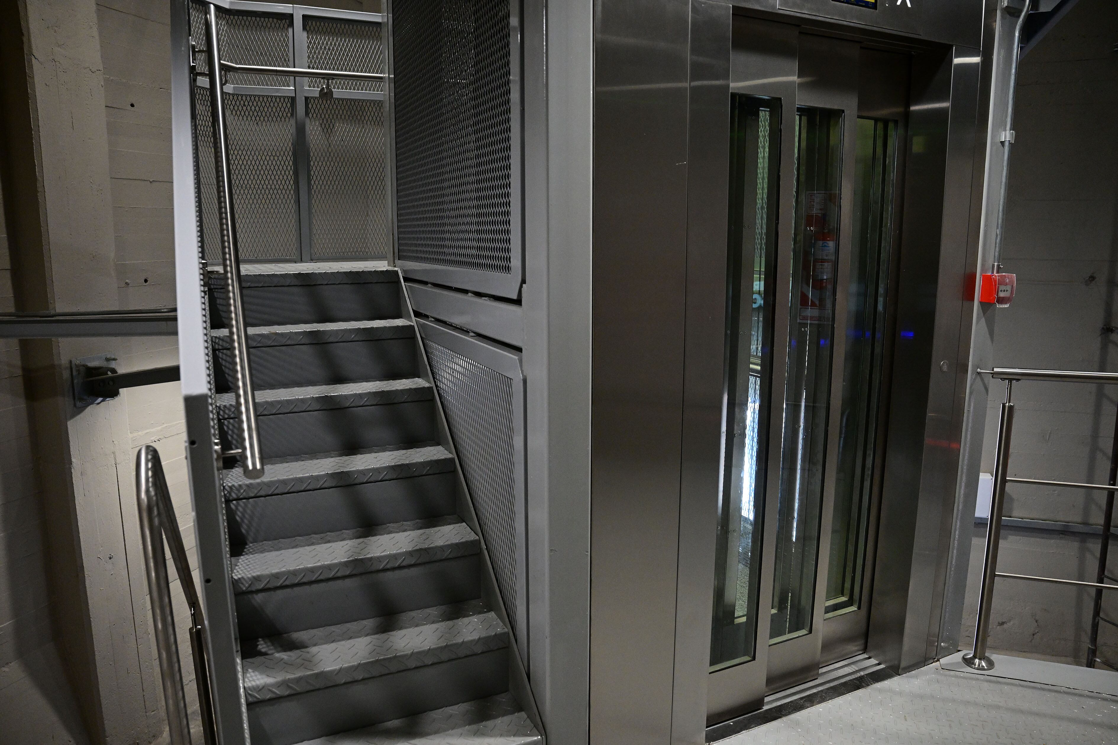 El ascensor está en el interior del Obelisco (Maximiliano Luna)