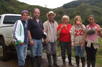 Rigoberto compartió fotos con la