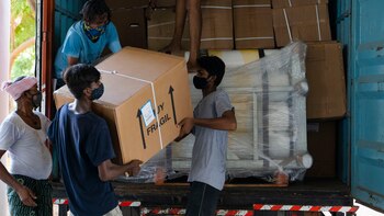 La carga trasladada por Piñeyro