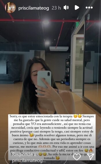 Priscila Mateo, pareja de Julián