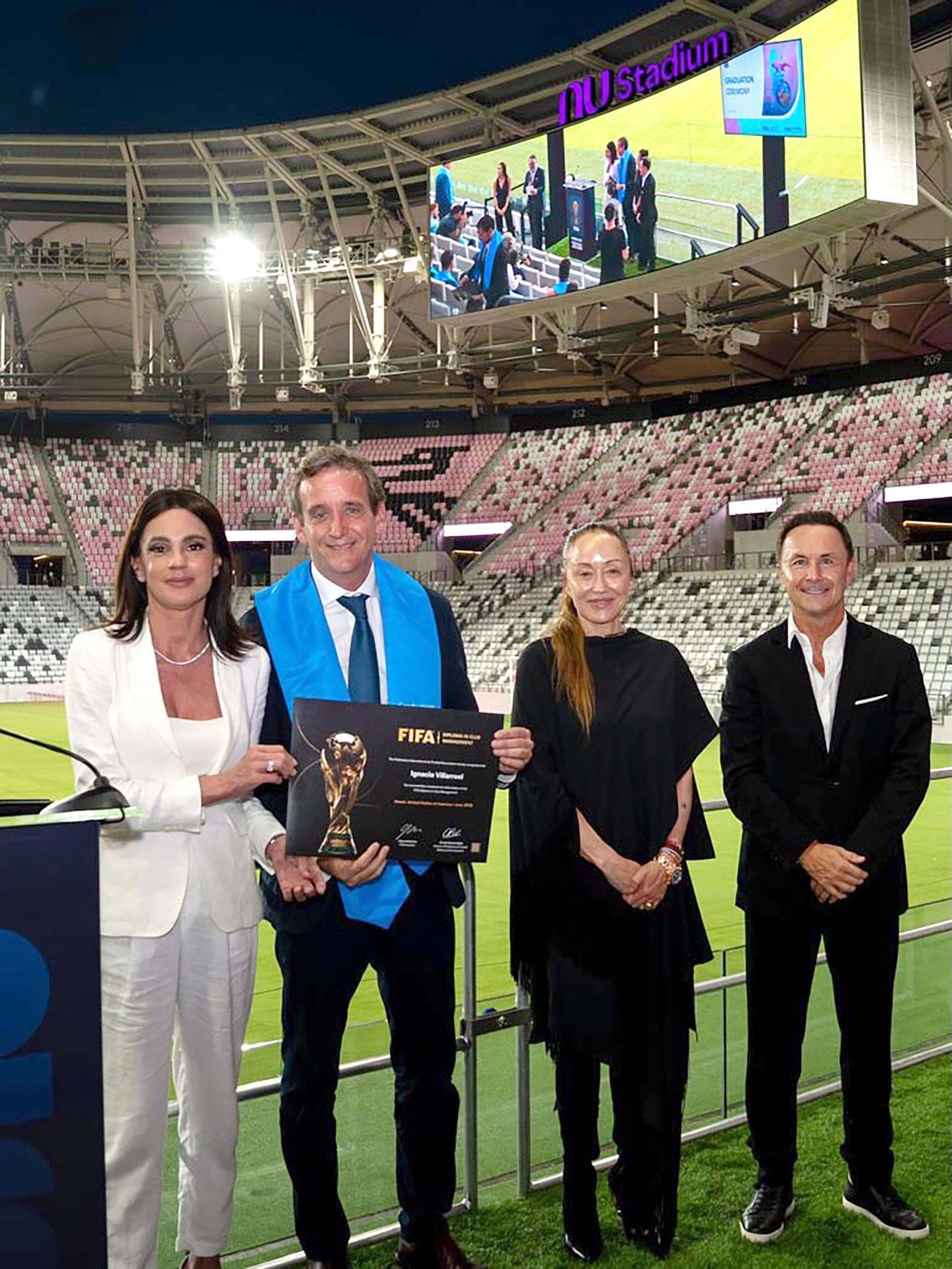 Ignacio Villarroel obtuvo el Diploma FIFA en Gestión de Clubes