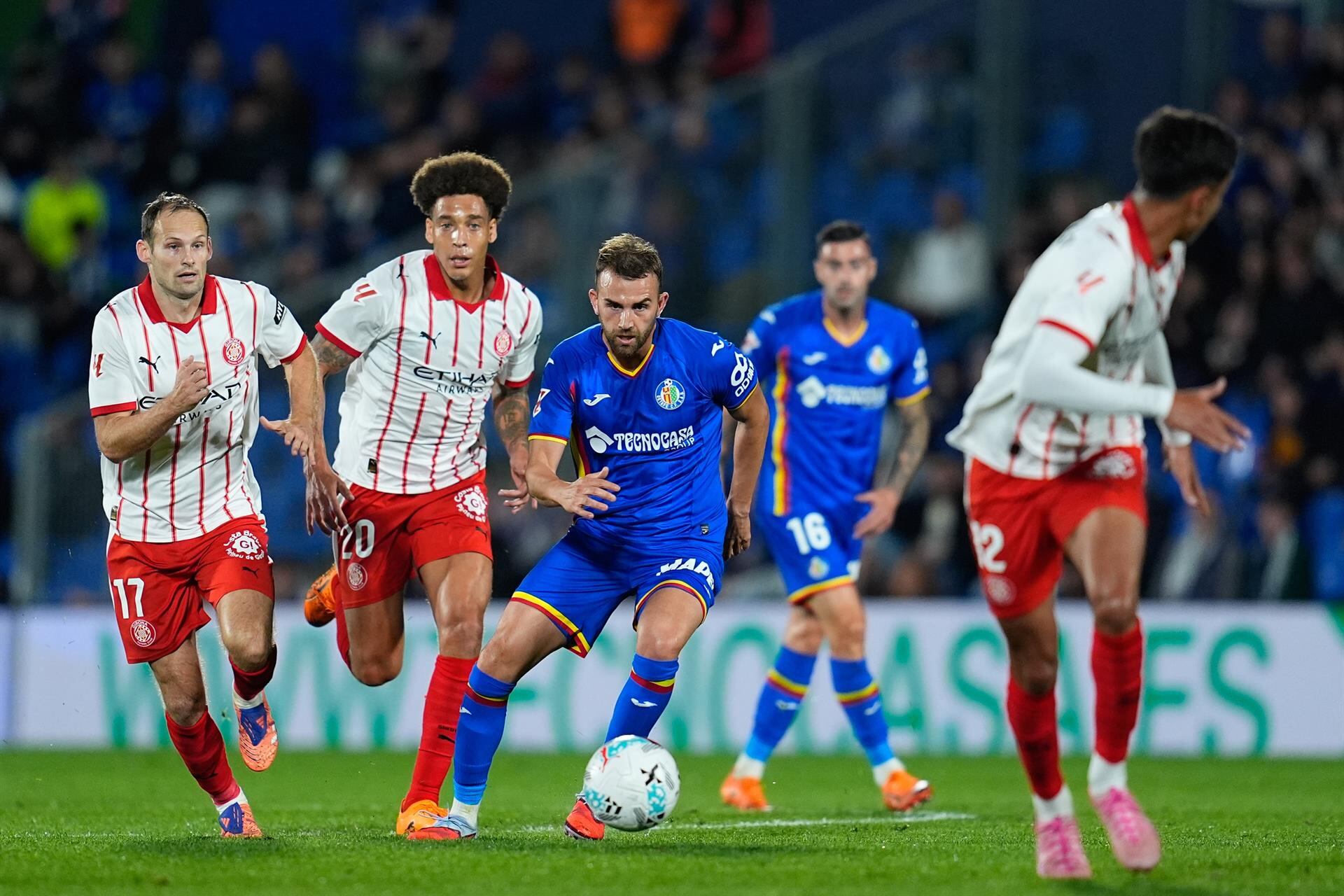 El Getafe deja alicaído al Girona