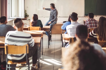 Imagen de una clase de Secundaria. (GAES)