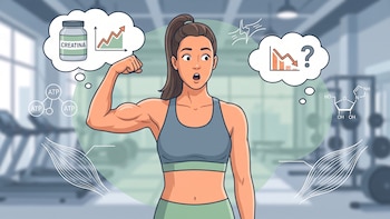 Qué sucede con la fuerza y la masa muscular al interrumpir el consumo de creatina