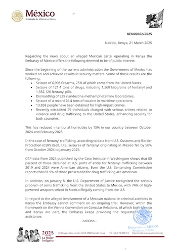 La Embajada de México en