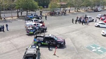 El hombre fue detenido.