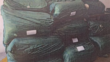 Marihuana abandonada en Tonalá, Jalisco