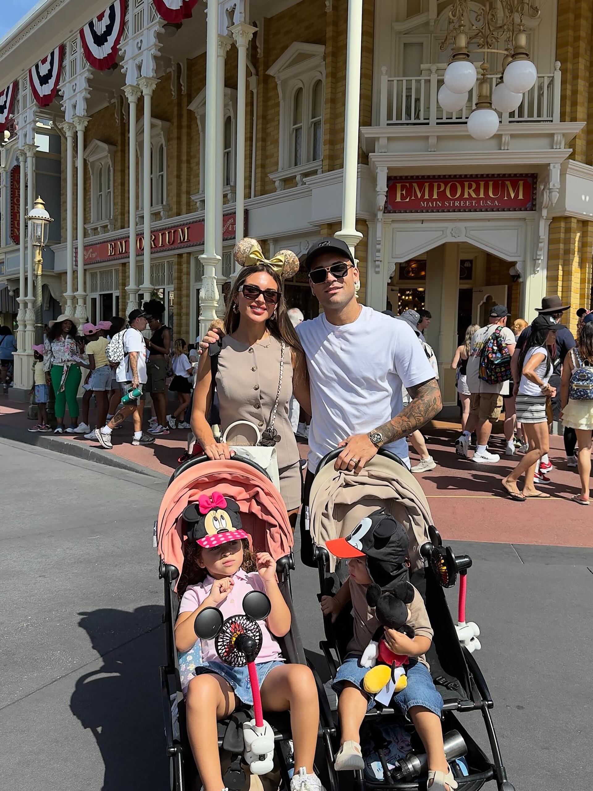 Tras la crisis interna que vivió su equipo por la eliminación del Mundial de Clubes, Lautaro desconectó con su familia