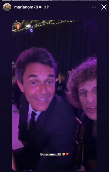 Rulo junto a Mariano Martínez