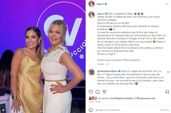 Gisela Valcárcel cumple 63 años