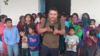 Video compartido en las redes del Centro Nacional Indígena. Crédito: CNI